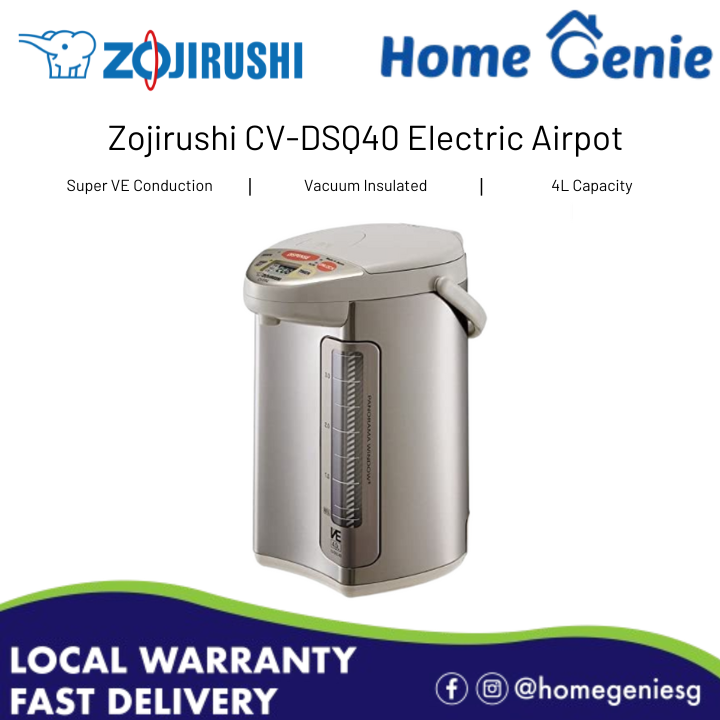 *Authentic Made in Japan* Zojirushi 4L /Electric VE (Vacuum Electric