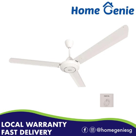 *Installation Available!* Mistral 60 Inch Electric Ceiling Fan MCF60EB