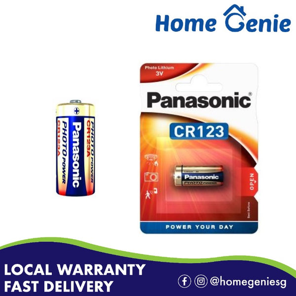 Panasonic CR123 Photo Lithium Battery (Authentic Shipped from Singapore)