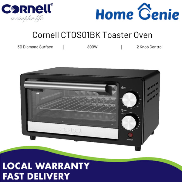 Cornell CTO-S01BK 10L Toaster Oven