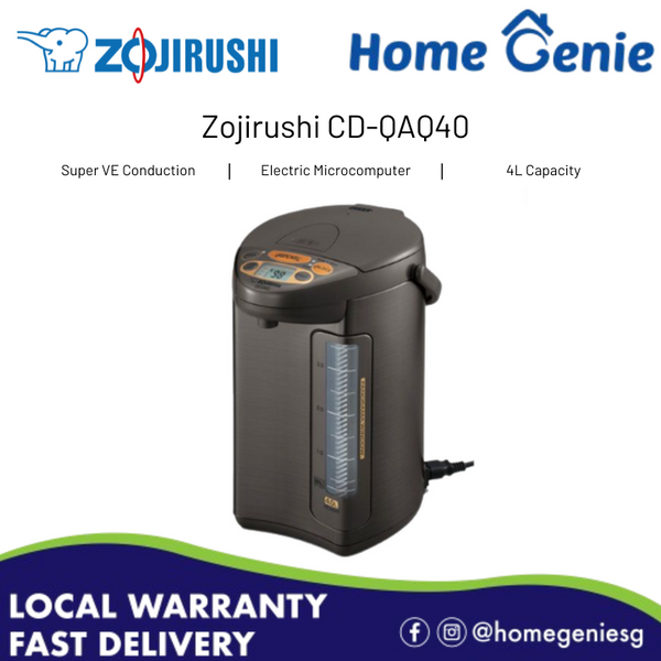 *Authentic Made in Japan* Zojirushi 4.0L Electric Micro Computerized Dispensing Airpot CD-QAQ40