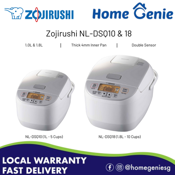 Zojirushi 1L NL-DSQ10 1.8L NL-DSQ18 Micom Rice Cooker And Warmer