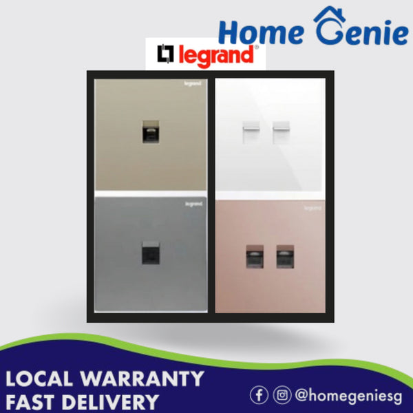 Legrand Galion Cat6 Single & Double Data Socket for Internet Network