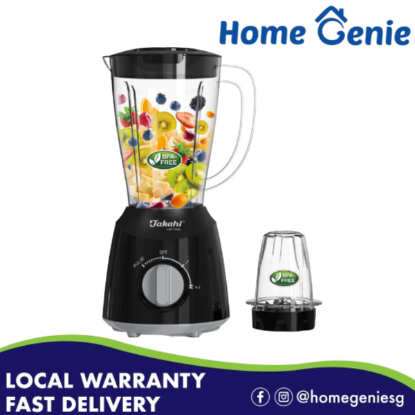 TAKAHI Electric Blender and Grinder 1.5L Model 2508