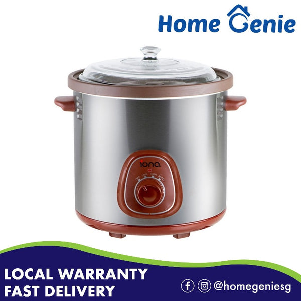 Iona 8.5L Purple Clay Auto Slow Cooker GLSC850