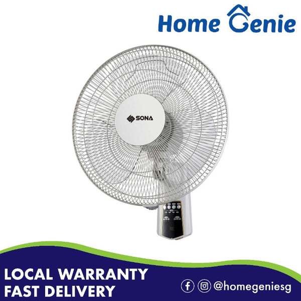 Sona 16" Remote Wall Fan SFW1533