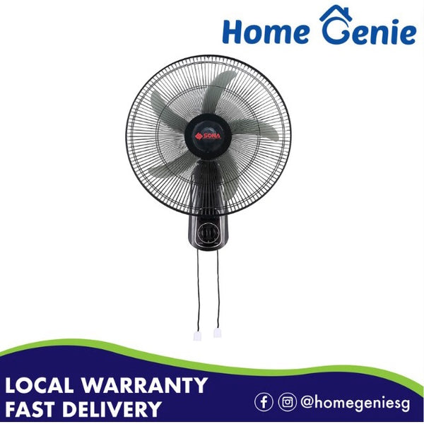 Sona 16" Wall Fan SFWR1562 (2 Years Warranty)