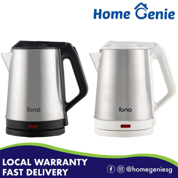 Iona 1.8L Stainless Steel Cordless Kettle GLK1806