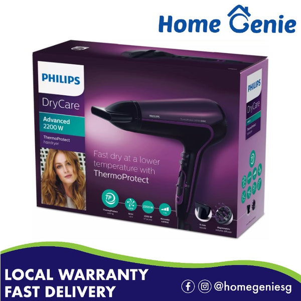 Philips Drycare 2200W ThermoProtect Ionic Hairdryer HP8233 (Authentic Shipped from Singapore)