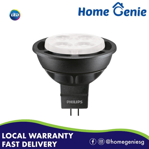 *Authentic Shipped from Singapore* Philips Master LED 5.5-50W MR16 24D Cool White 4000K / Warm White 3000K