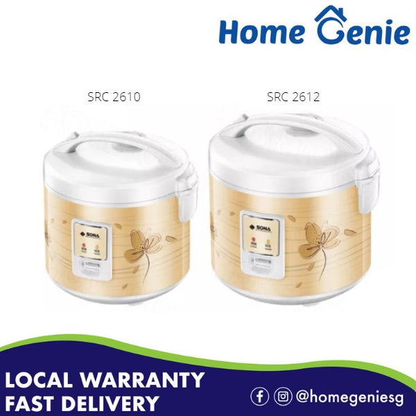 Sona 1.8L / 1.0L Rice Cooker SRC 2601 / SRC 2603