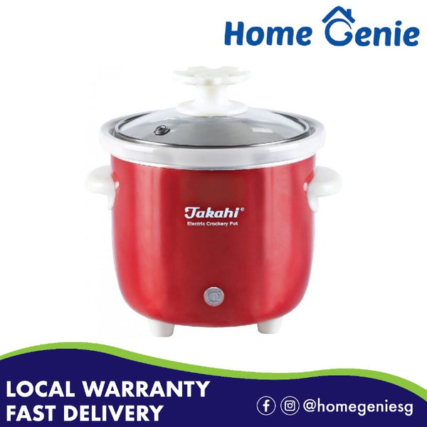 Takahi 0.7L Electric Crockery Pot 1881CR-TR