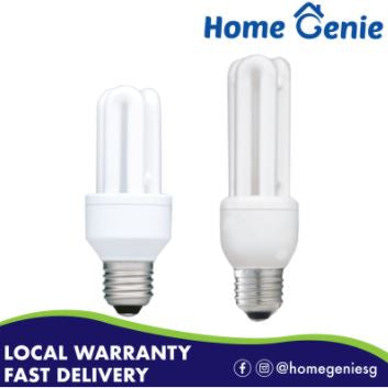 Panasonic Energy Saving Bulb 3U CFL Lamp EFU11E272V 11w/14w (Soft Warm)