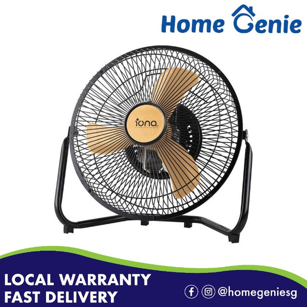 Iona 9" High Velocity Floor Fan Typhoon M2