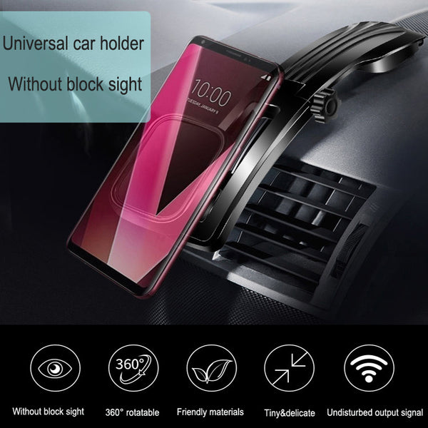 Mobile Phone Holder Creative Magnetic Desktop Car Navigation Center Console Paste Mobile Phone Holder