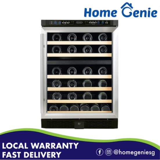 EuropAce 46 Bottles Deluxe Series Wine Cooler Wine Chiller EWC 6460S