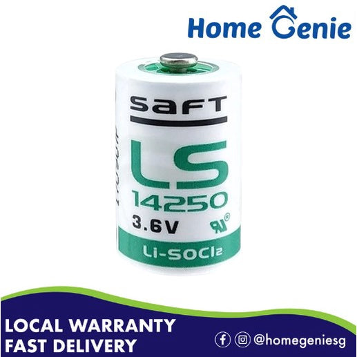 SAFT LS14250 3.6V Lithium Battery