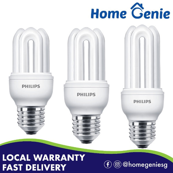 Philips Genie Energy Saving Bulb E27 Base 8w/11w/14w (Cool Daylight/Warm White)