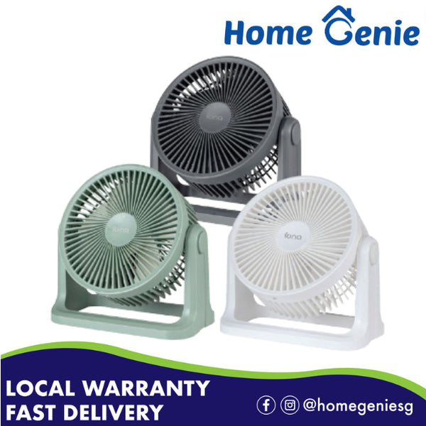 Iona 9" High Velocity Circulator Fan GLT920 (Green / Grey / White)