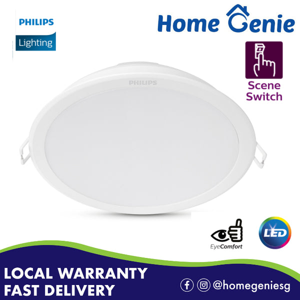 *Bundle Deal Available* Philips Meson Scene Switch LED Downlight 5W/ 9W/ 13W / 17W (1 Switch 3 Colours 2700K/4000K/6500K)