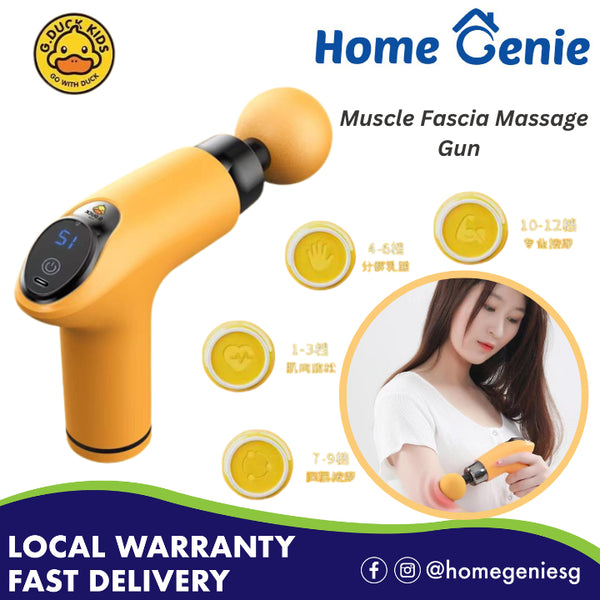 [SG Stock] Mini Pocket Massage Gun Fascia Muscle Deep Tissue Gun Soreness Pain Relief