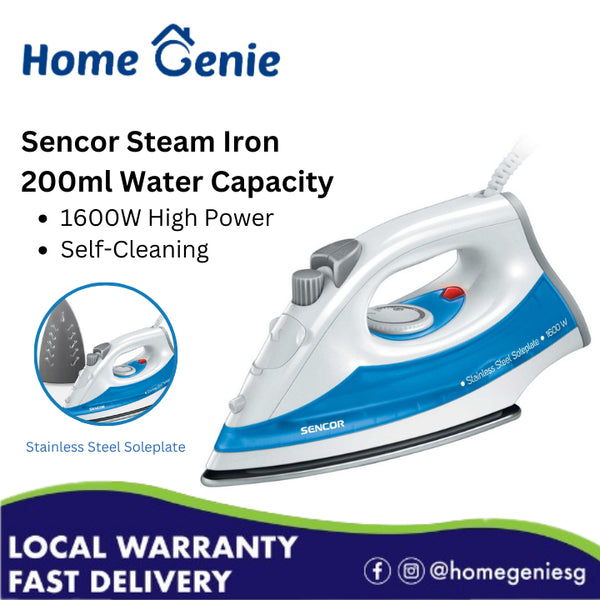 Sencor 1600W Steam Iron - SSI 2027BL