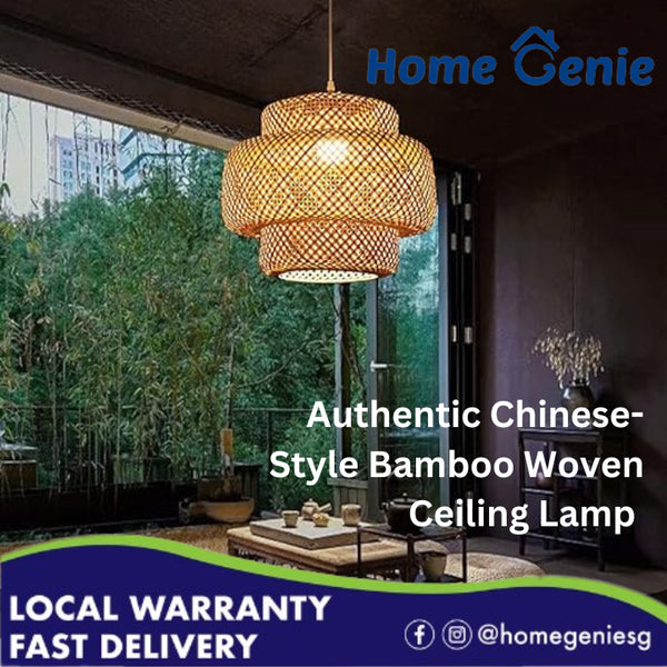 Chinese Style Modern Minimalist Bamboo Woven Chandelier Handmade Bamboo Woven Designer Semicircle Hanging Lamp for Resta