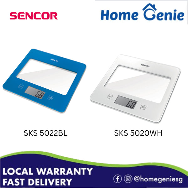 Sencor Kitchen Scale SKS 5020WH (White) / SKS 5022 BL (Blue)