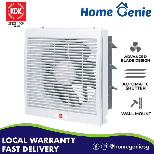 *New Model* KDK 20cm / 25cm / 30cm Louver Type Wall Mounted Ventilating Exhaust Fan 20ALA / 25ALA / 30ALA