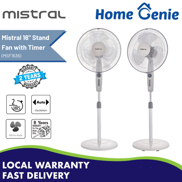 Mistral 16" Stand Fan MSF1636 & Mistral Fan Guard & Blade