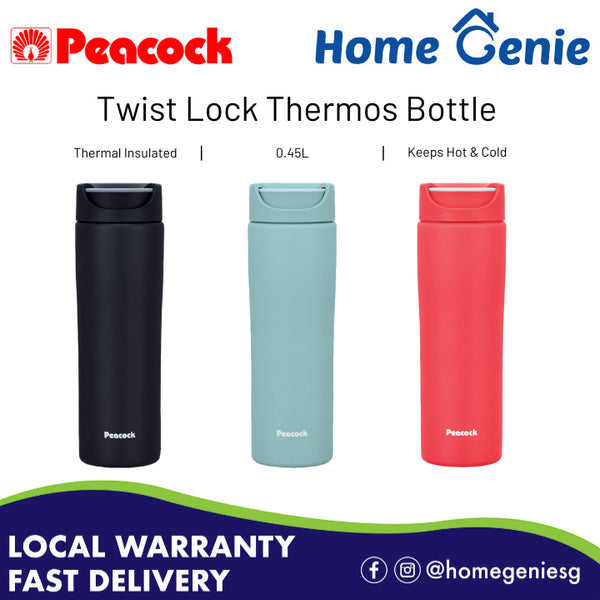 Peacock AAC-45 Slide Bottle 0.45L Twist Lock Tumbler