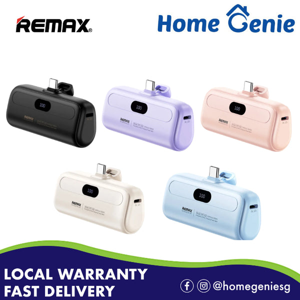 Remax RPP-632 Capsule Series 2A Type-C Emergency Direct Charging Mini Power Bank 5000mAh