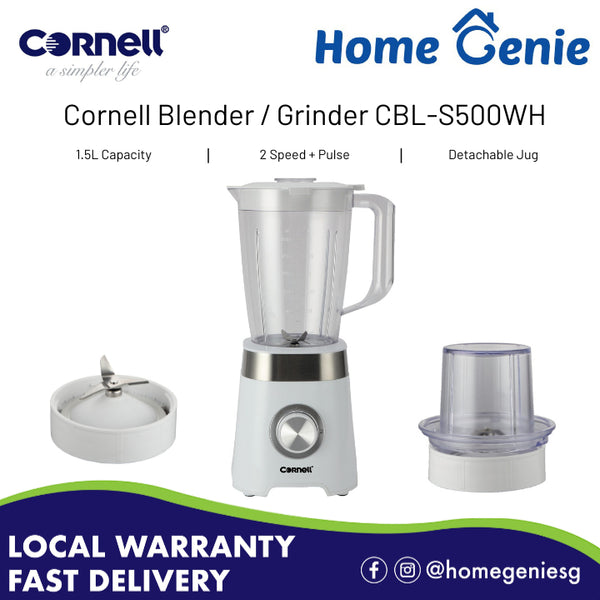 Cornell 1.5L Blender with Grinder CBL-S500WH