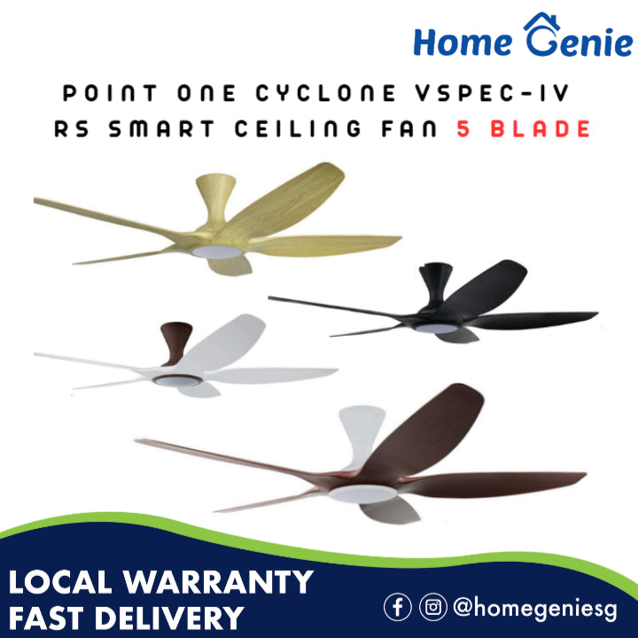 Point One Cyclone VSPEC-IV RS 5-Blade Fan | Home Genie SG – homegenie ...